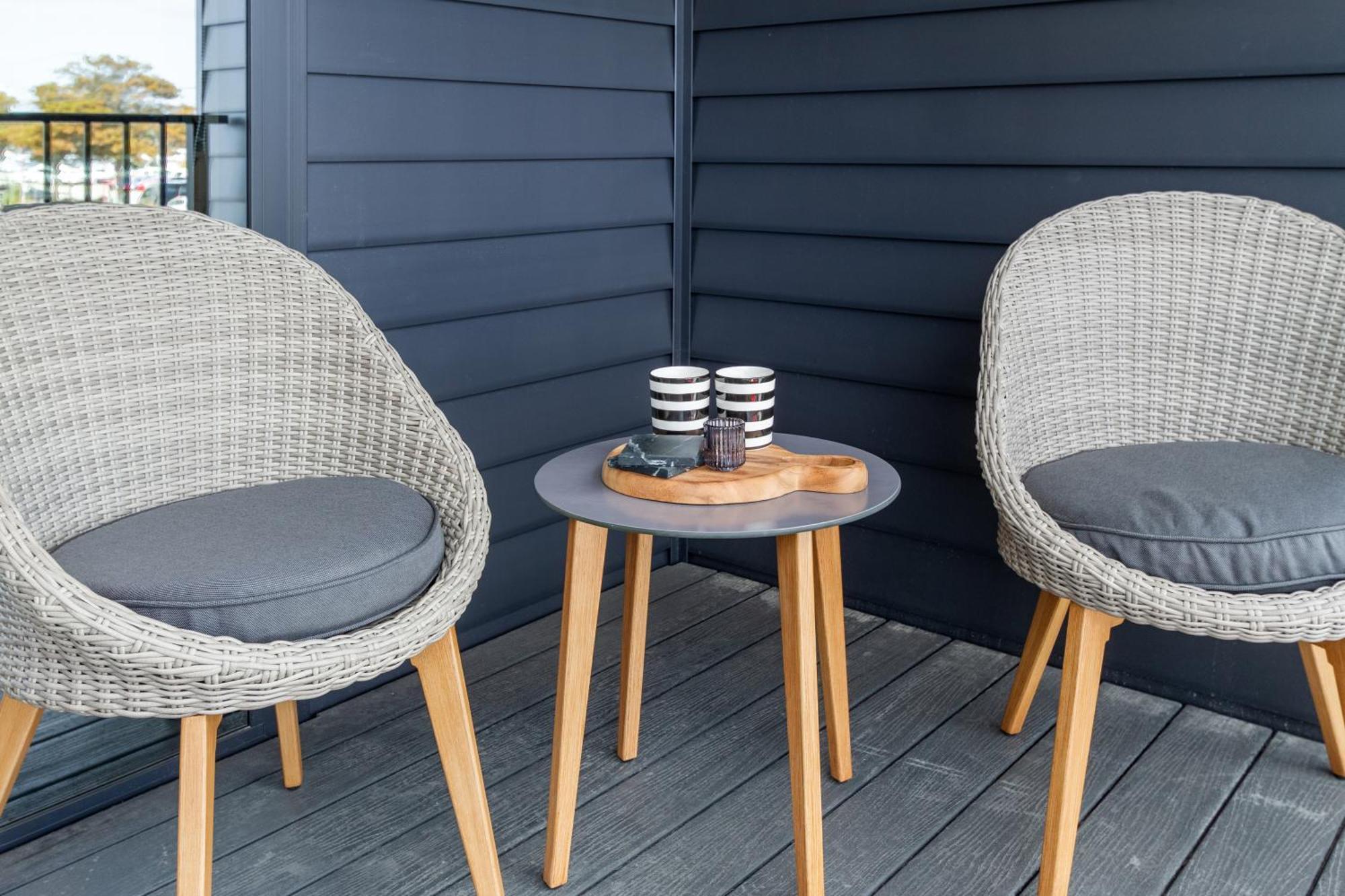 Prime Locale: Studio With Balcony Christchurch Buitenkant foto